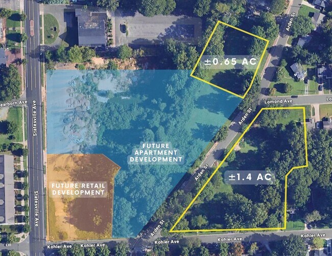 Plus de détails pour Statesville Ave | North End Assemblage 2 – Terrain à vendre, Charlotte, NC